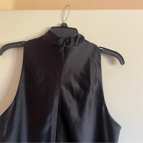 Antonio Melani Marine Satin Halter cowl neck slip dress NWOT - Picture 8 of 9